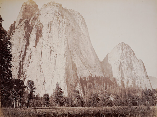 Cathedral Rock, 2678 Feet by Carlton Watkins