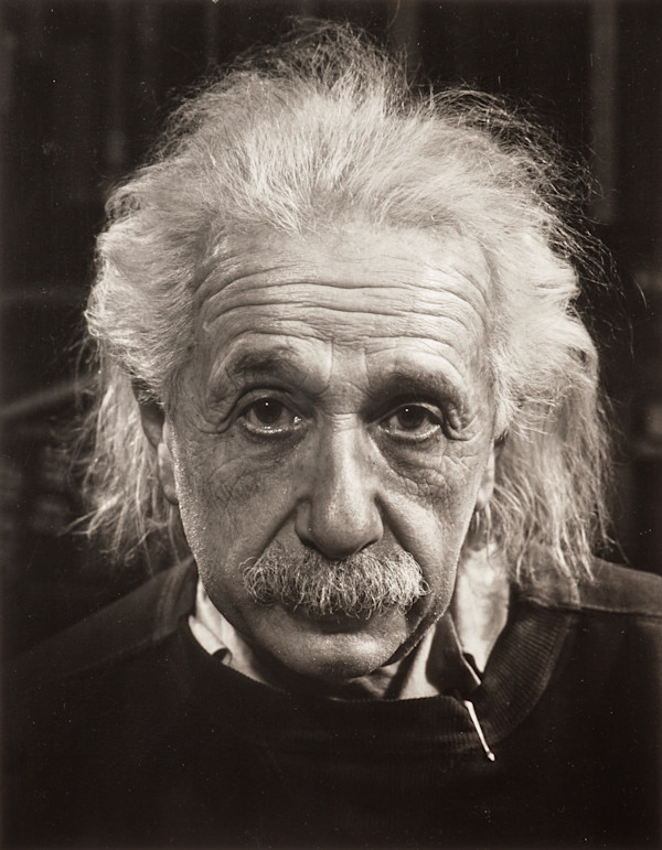 Albert Einstein, 1947 by Philippe Halsman