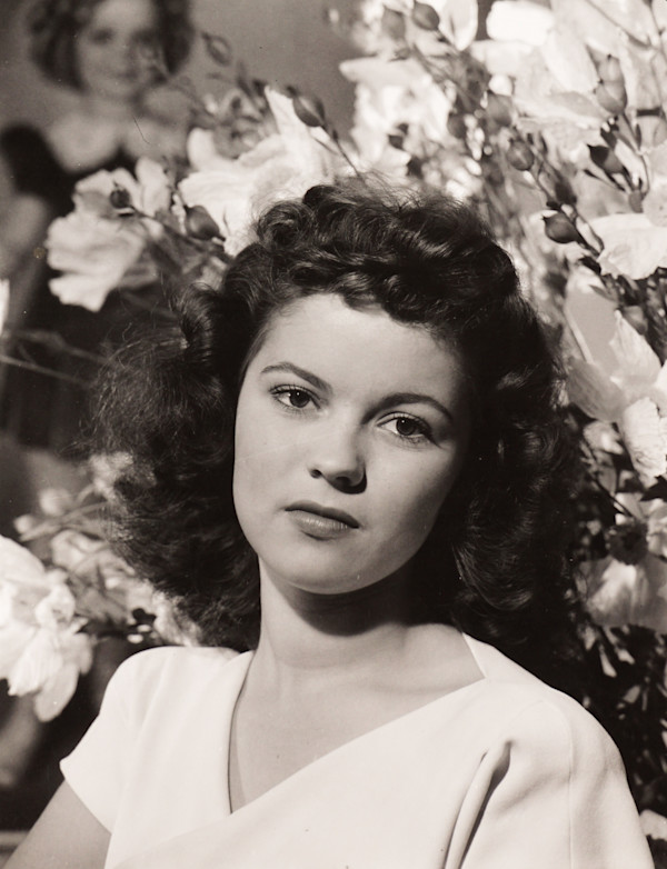 Portrait of Shirley Temple by Philippe Halsman