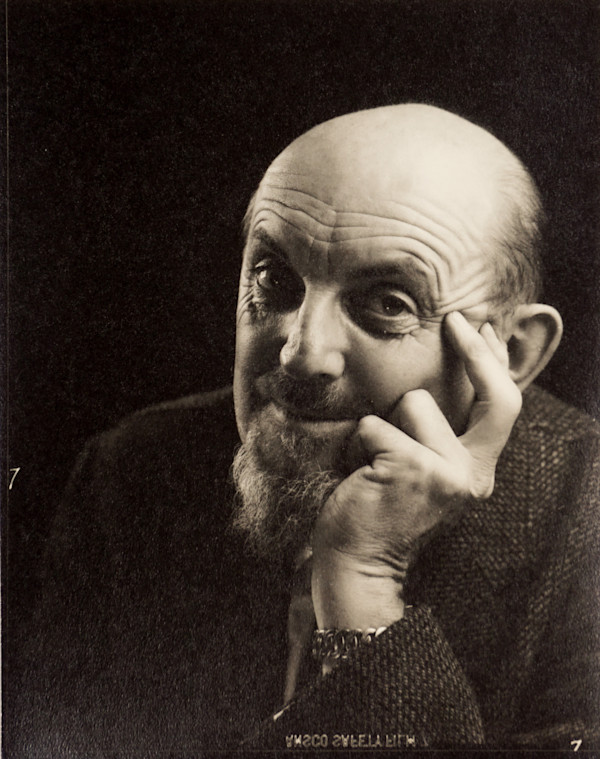 Portrait of Ansel Adams by Philippe Halsman