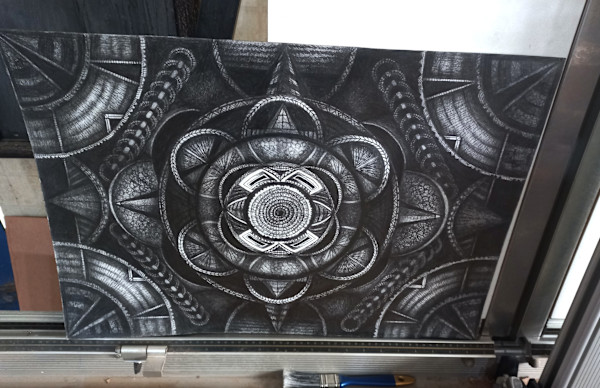 AFRICAN MANDALA by Alexander Botha, Image 1.