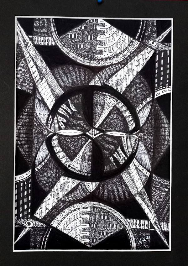 BW MANDALESQUE by Alexander Botha, Image 1.
