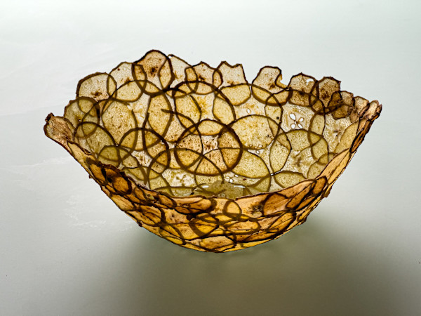 Pear vessel by Annette Holtkamp