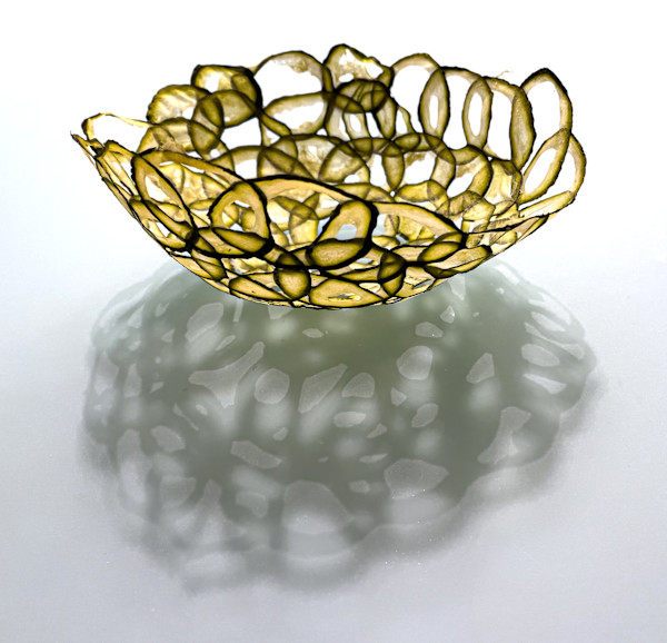 Zucchini vessel by Annette Holtkamp