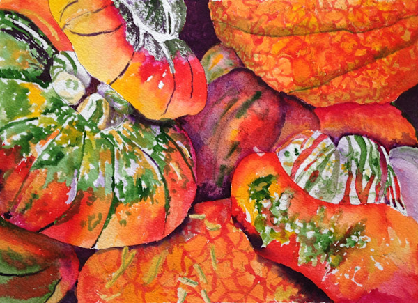 Turban Squash by Wendy Marshall