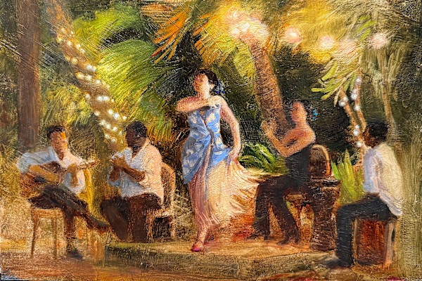 Flamenco in the Caribbean by Janice Wagner, Image 1.