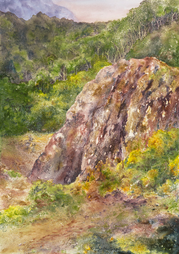 The Rock stands apart by Roslyn Hartwig