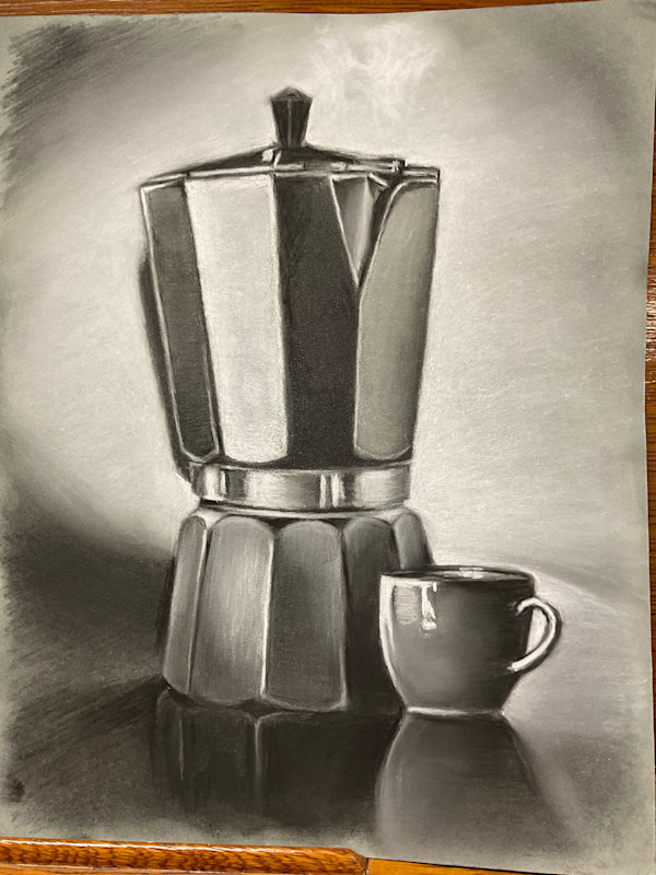 Coffee time by Rebecca e