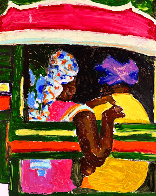 People on a trolly by Tyler b, Image 3.