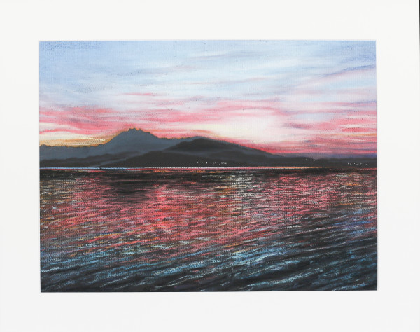 Pilatus Sunset Study by Phil Doyle