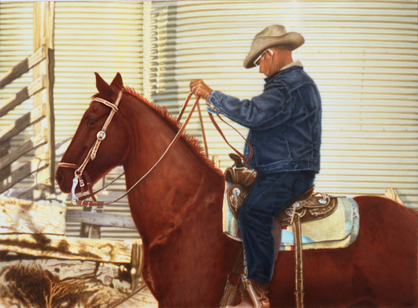 114	Lamar Rancher	6'x8'	Acrylic by Don Coen, Image 1.