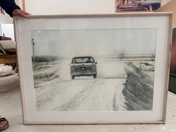 724	SR 8	37"x25"	Pencil by Don Coen, Image 1.
