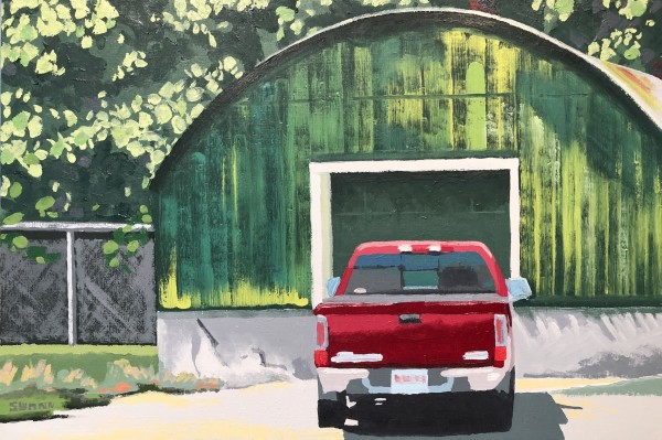 Quonset Garage by Randy Swann