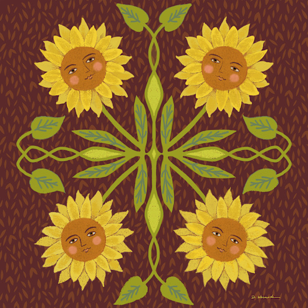 Sunflower Girls by Debbie Warnock