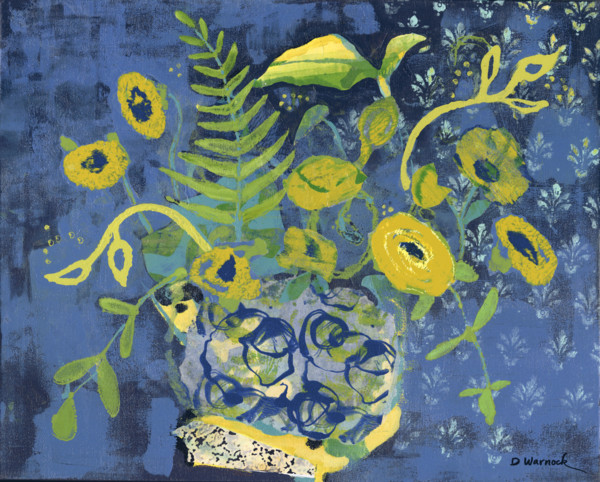 Sunshine and Indigo by Debbie Warnock
