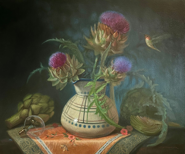 Artichoke Feng  Shui by Linda J Schroeter