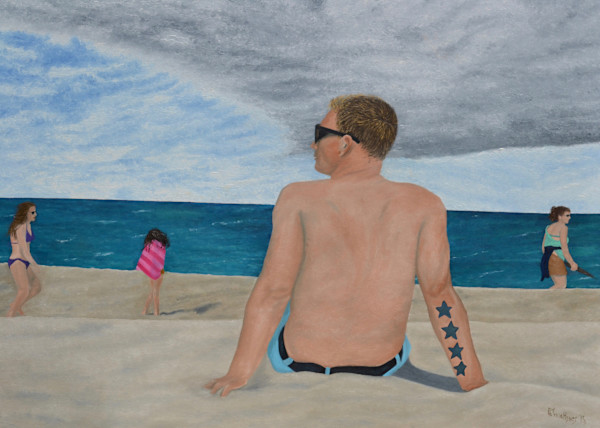 On the Beach: A Family of Stars by Patricia Hynes, Image 1.