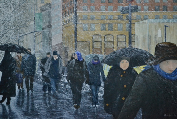 Snow on Fifth by Patricia Hynes