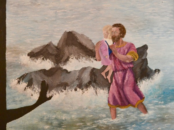 St. Christopher and the Traveller by Patricia Hynes
