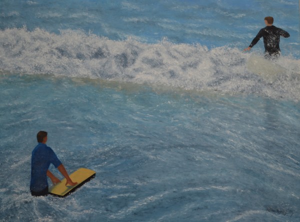 Surfers by Patricia Hynes