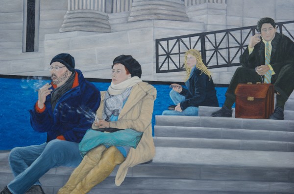 The Museum Goers by Patricia Hynes