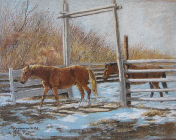 At The Gate by Pat Stoddard Aragon