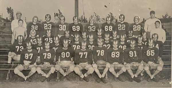 Tamaqua Football Team 1952 by R. Ackerman, Image 1.
