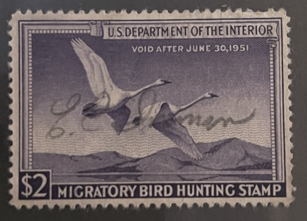 US RW17 Duck Hunting Stamp
