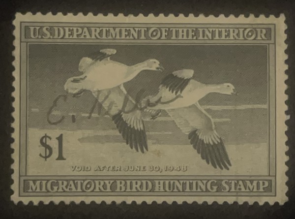 US RW14 Duck Hunting Stamp