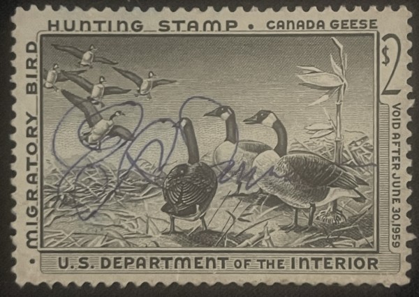US RW25 Duck Hunting Stamp