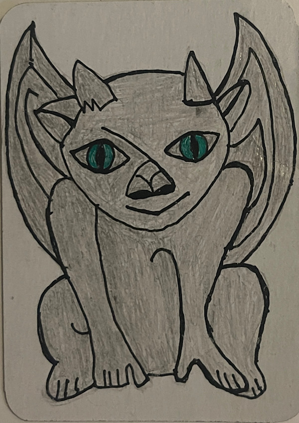 Gargoyle by Jeni Neko Mannigel