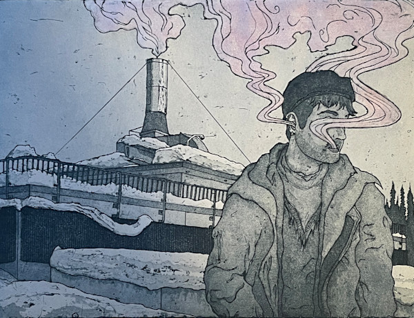 Dream Etching II by Ethan Lauesen