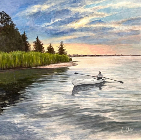 Calm Before Dusk by Lorraine  Dey