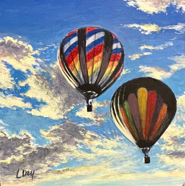 Up and Away by Lorraine  Dey