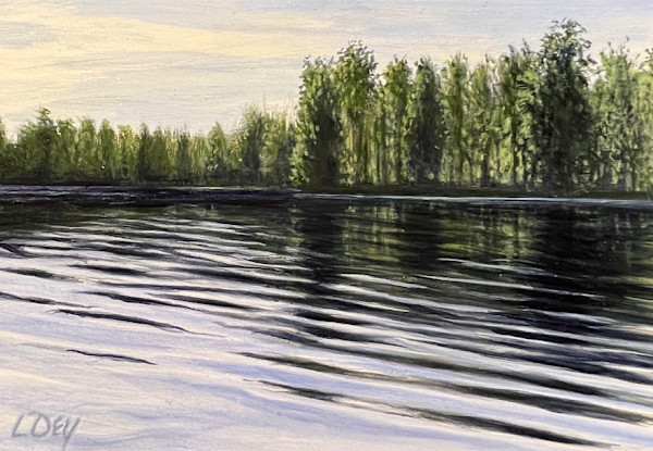 The Lake by Lorraine  Dey