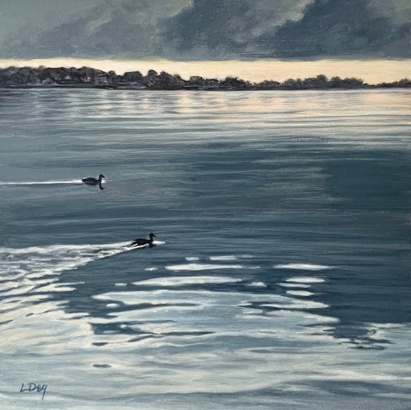 Early Morning Swim by Lorraine  Dey, Image 1.