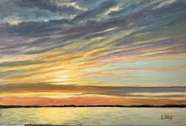 Golden Sunset by Lorraine  Dey, Image 1.
