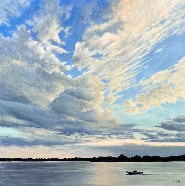 River Clouds by Lorraine  Dey, Image 5.