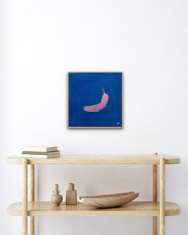 Pink Banana 1 by Feauina Eves, Image 1.