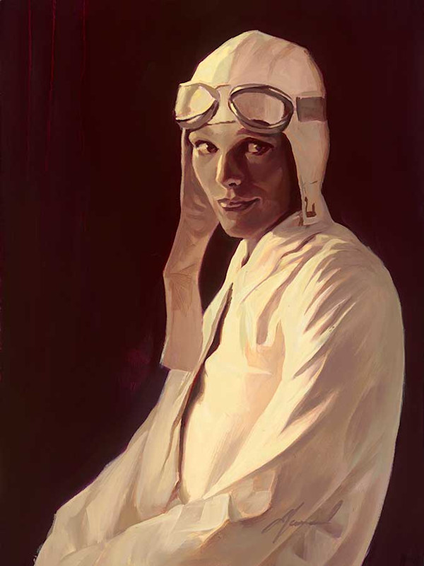 Amelia Earhart by Gabe Leonard, Image 1.