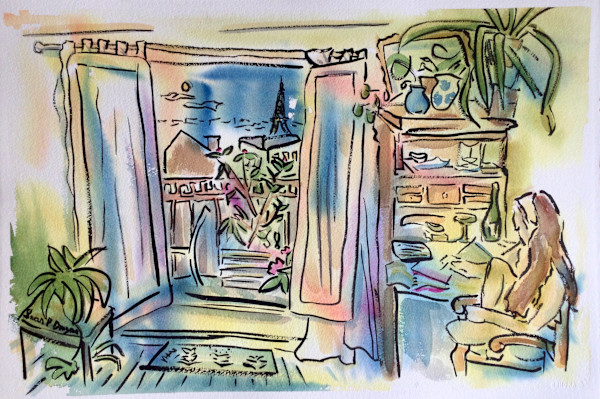 Artist and Open Window by seanpdwyer, Image 2.