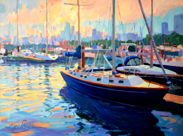Chicago Harbor by Gonzalo Ruiz Navarro