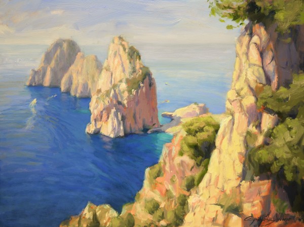 Capri Faraglioni 2 by Gonzalo Ruiz Navarro