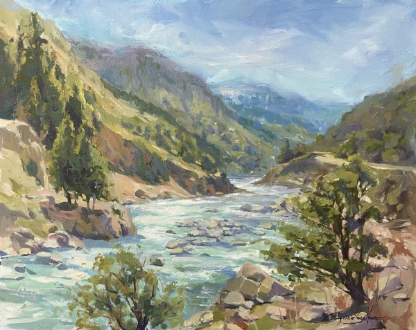 Swat River by Gonzalo Ruiz Navarro
