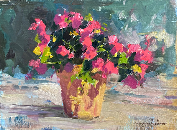 Pot of Geraniums by Gonzalo Ruiz Navarro, Image 1.
