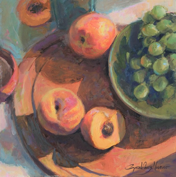 Peaches and Grapes by Gonzalo Ruiz Navarro