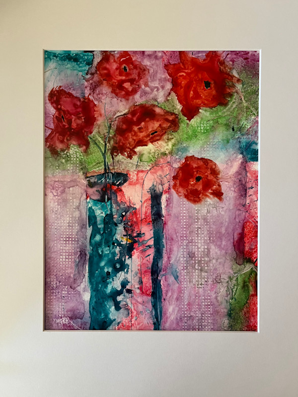 Red on Pink by PAULA MOYERS, Image 35.