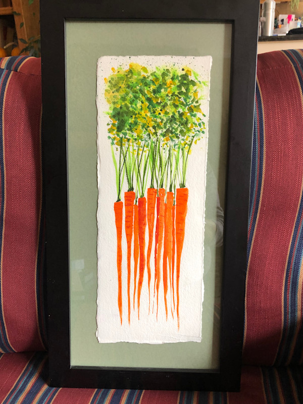 Carrots in a Frame by PAULA MOYERS, Image 1.