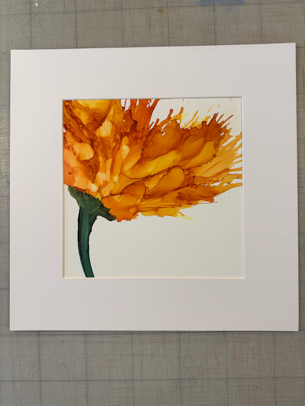 Orange Burst by PAULA MOYERS, Image 1.