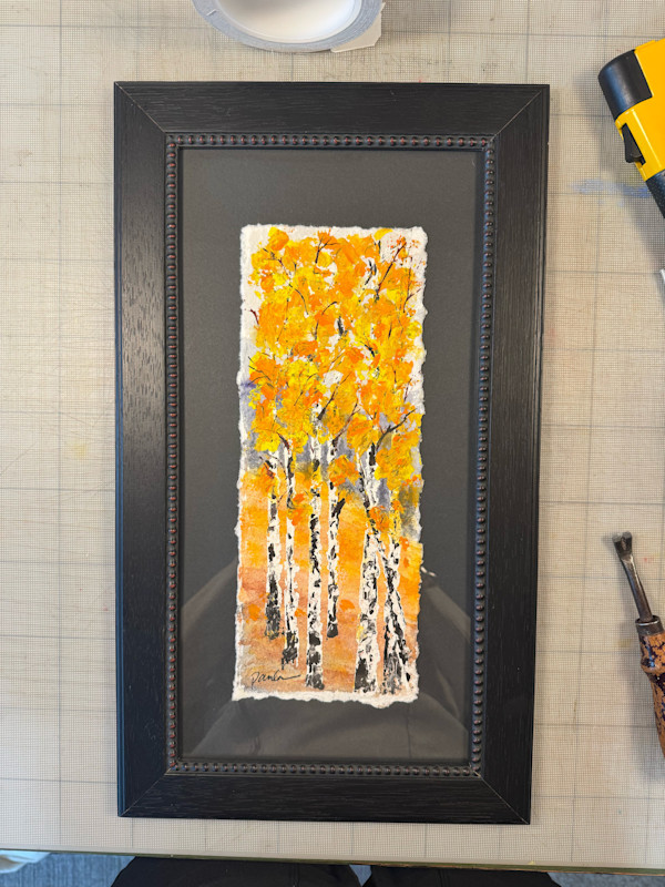 Aspens on the Hill by PAULA MOYERS, Image 2.